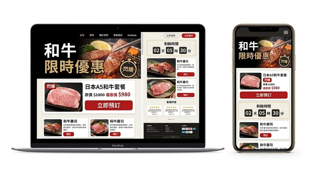 高轉換率營銷單頁